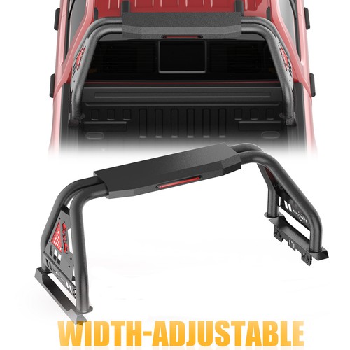Adjustable truck bed roll bar - bed,