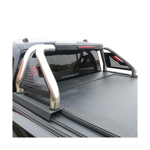 Truck bed roll - roll, polished